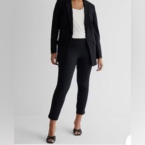 Express Columnist Cropped High Rise Pants